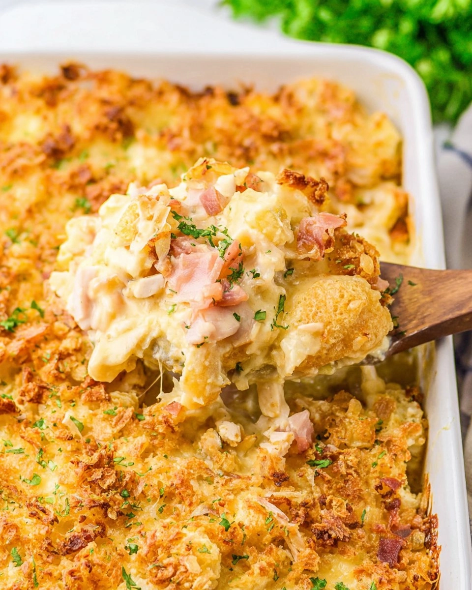 Chicken Cordon Bleu Casserole