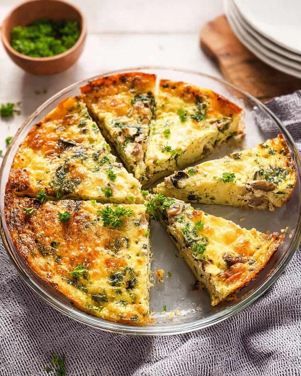 Crustless Quiche