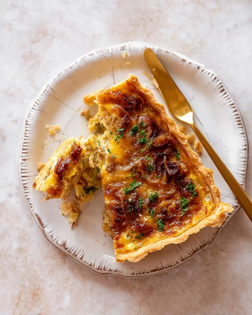 French-Onion-Puff-Pastry-Quiche-Recipe