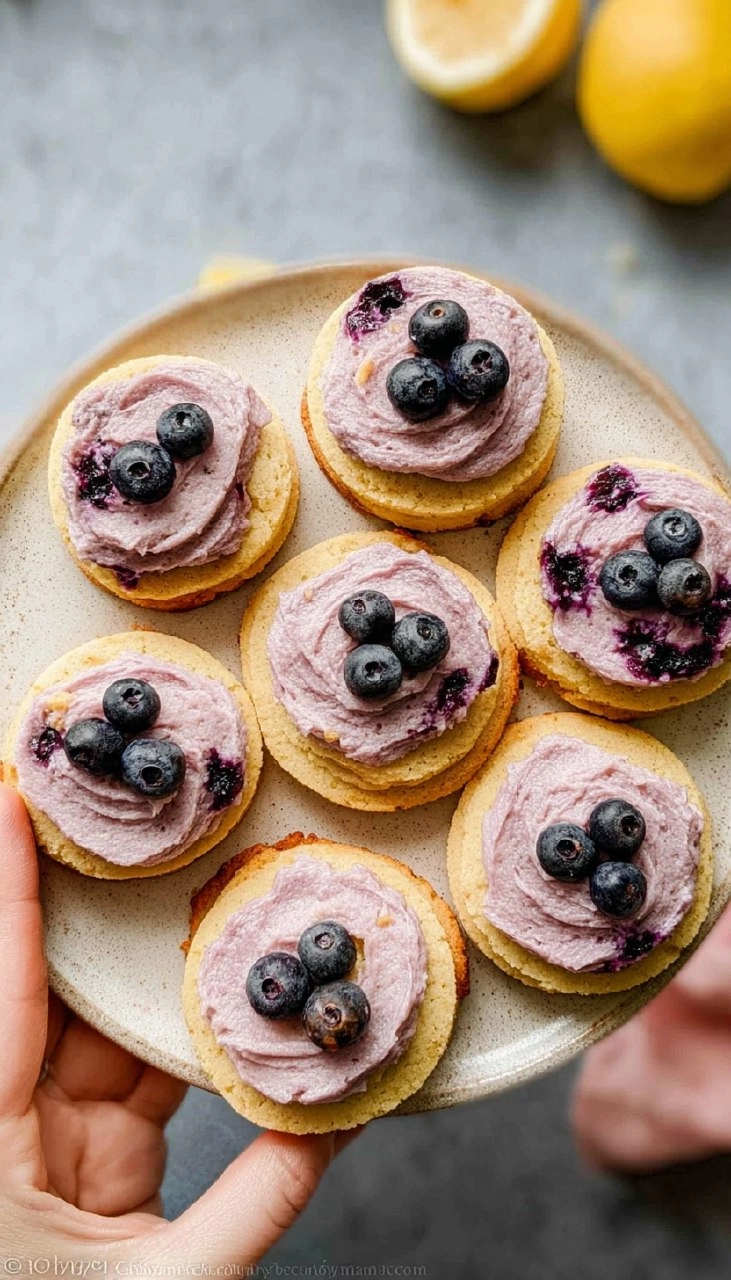 Lemon Blueberry Cookies