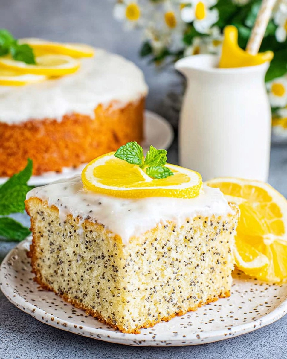 Lemon Poppy Seed Cake