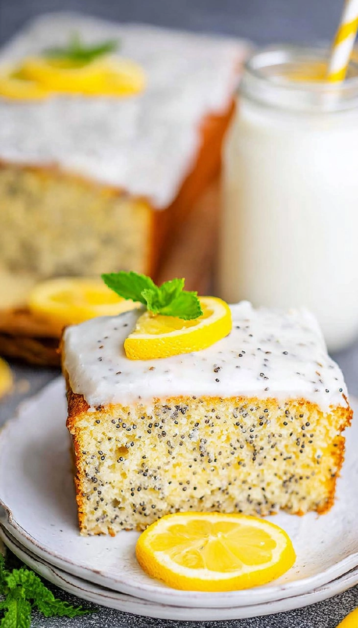 Lemon Poppy Seed Cake