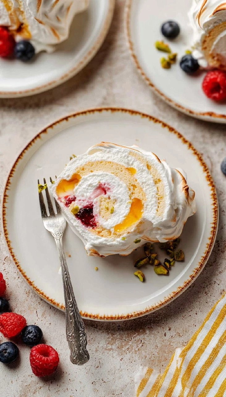 Meringue Roulade