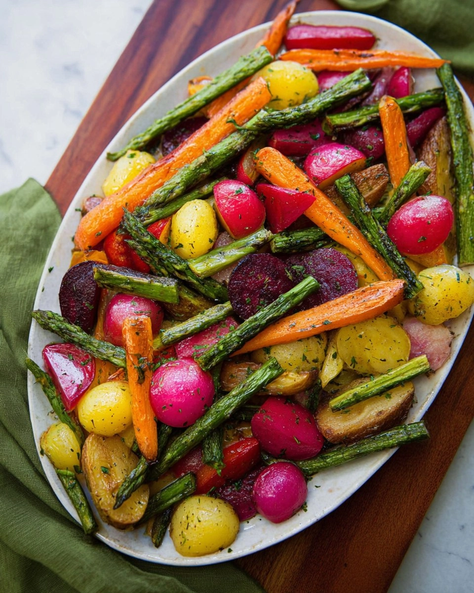 Roasted Spring Vegetables