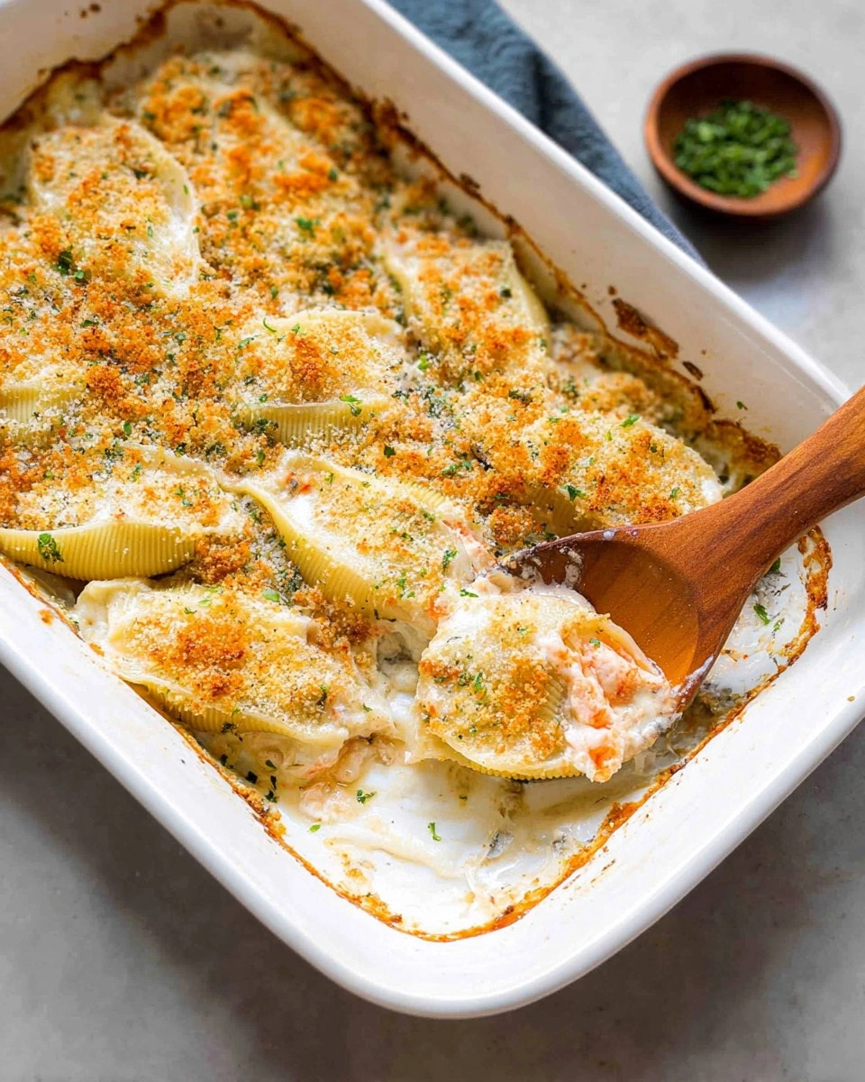 Seafood Stuffed Shells