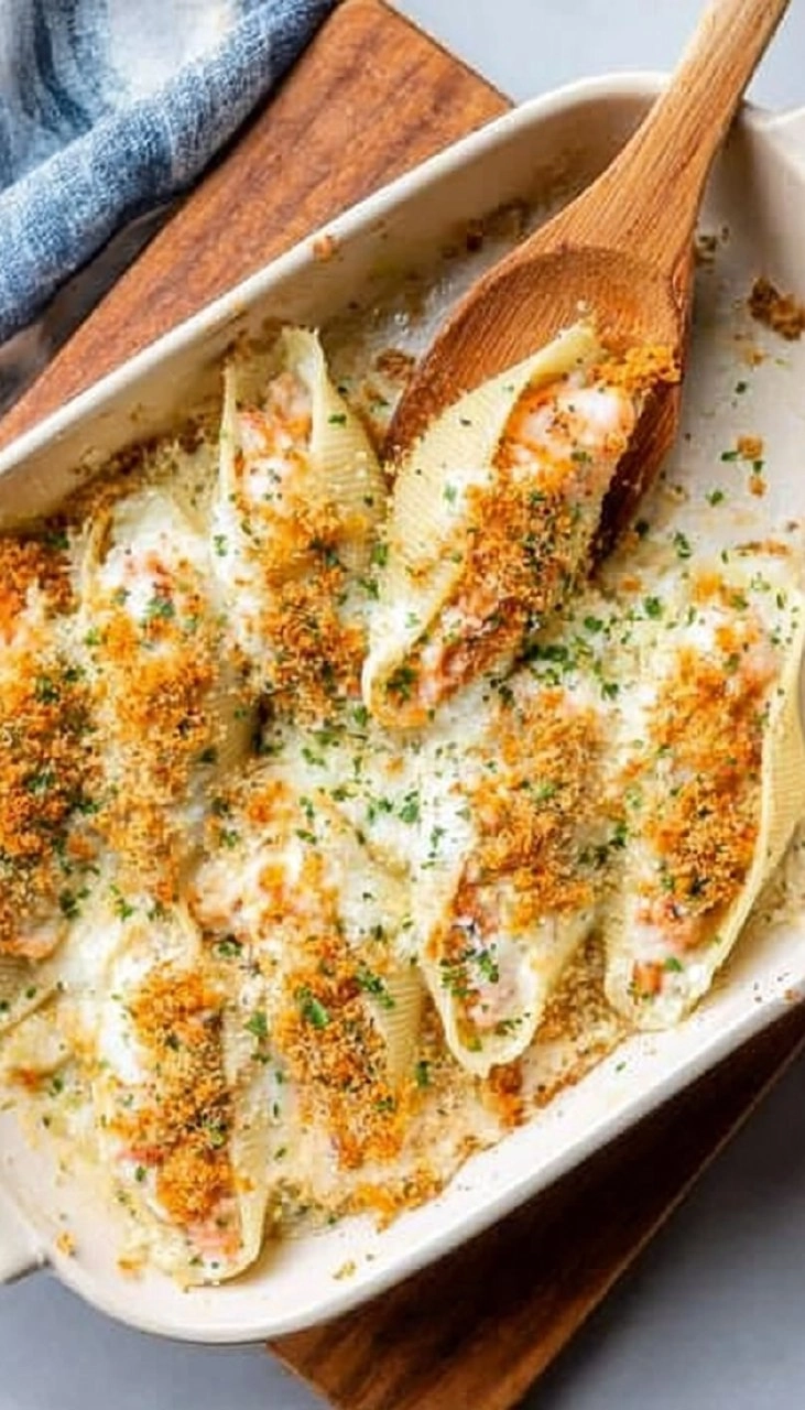 Seafood Stuffed Shells