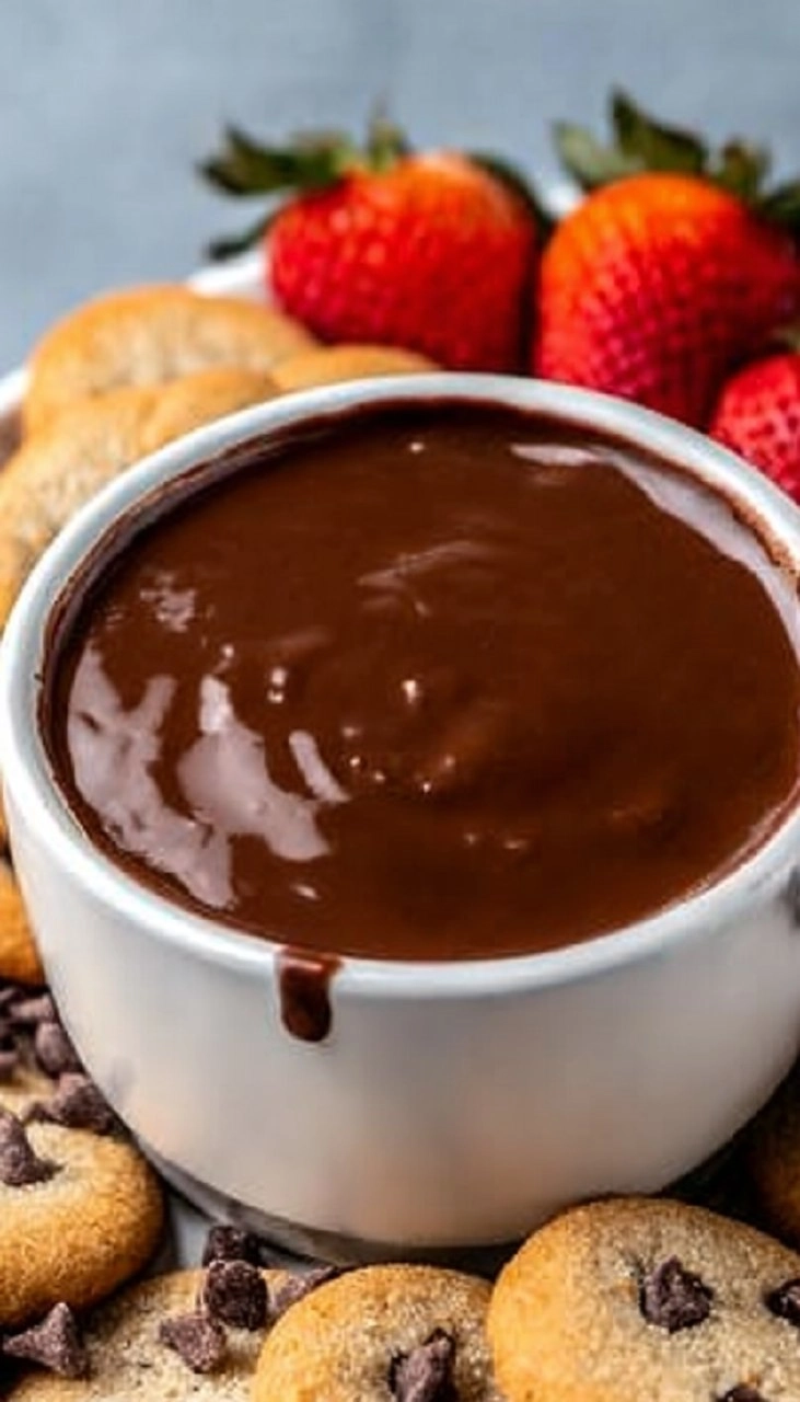 2-Ingredient Chocolate Dip