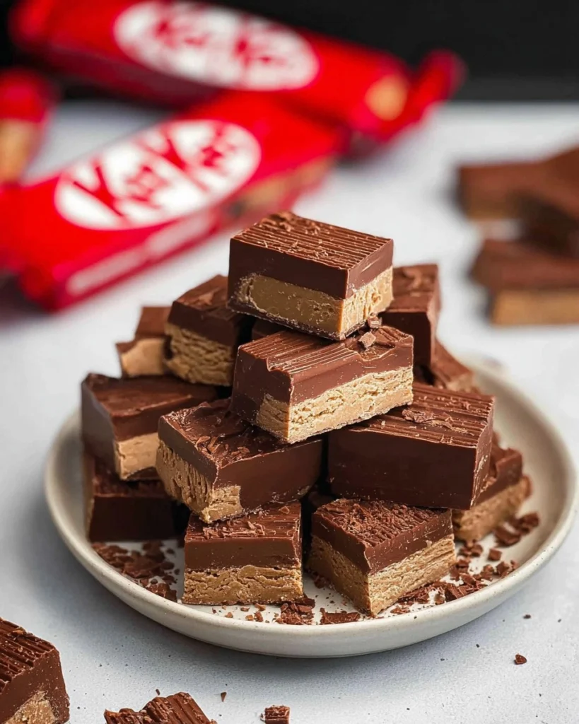 4-ingredient-Kit-Kat-Fudge-Recipe