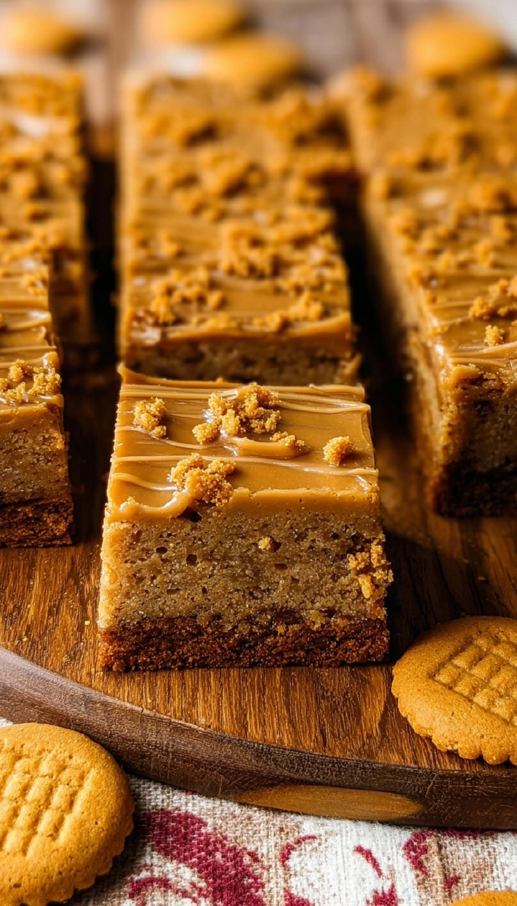Biscoff Blondies