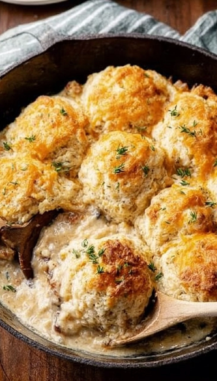 Biscuits and Gravy Bake