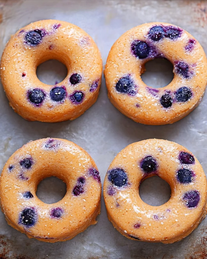 Blueberry-Baked-Donuts-Recipe