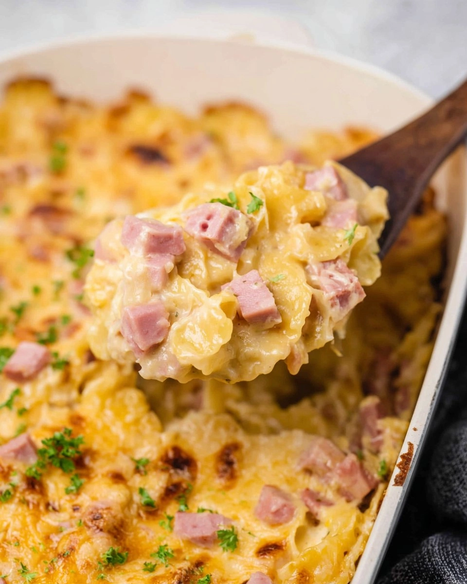 Cheesy Ham Casserole