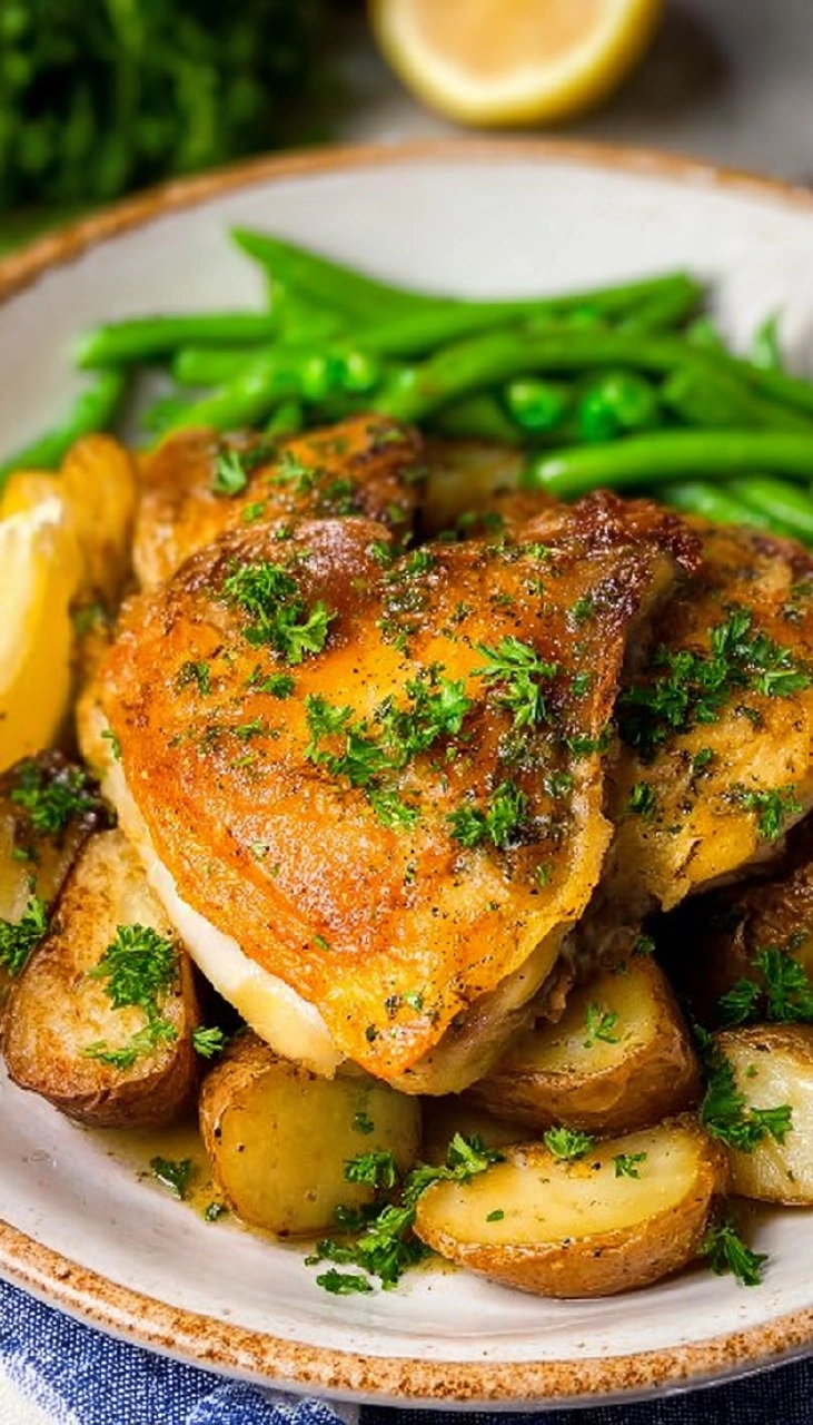 Chicken Vesuvio