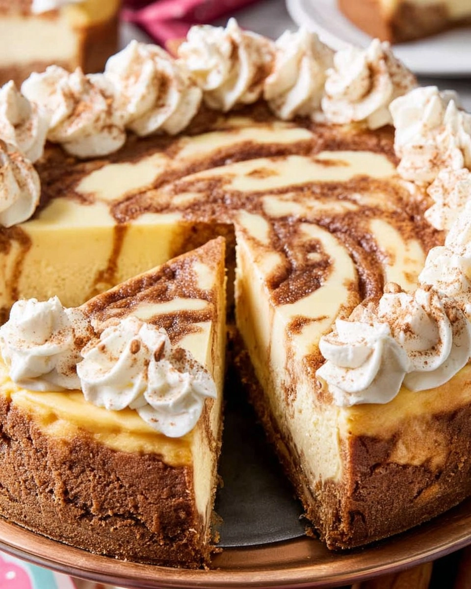 Cinnamon Roll Cheesecake