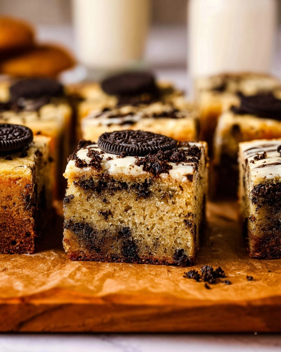 Cookies and Cream Blondies