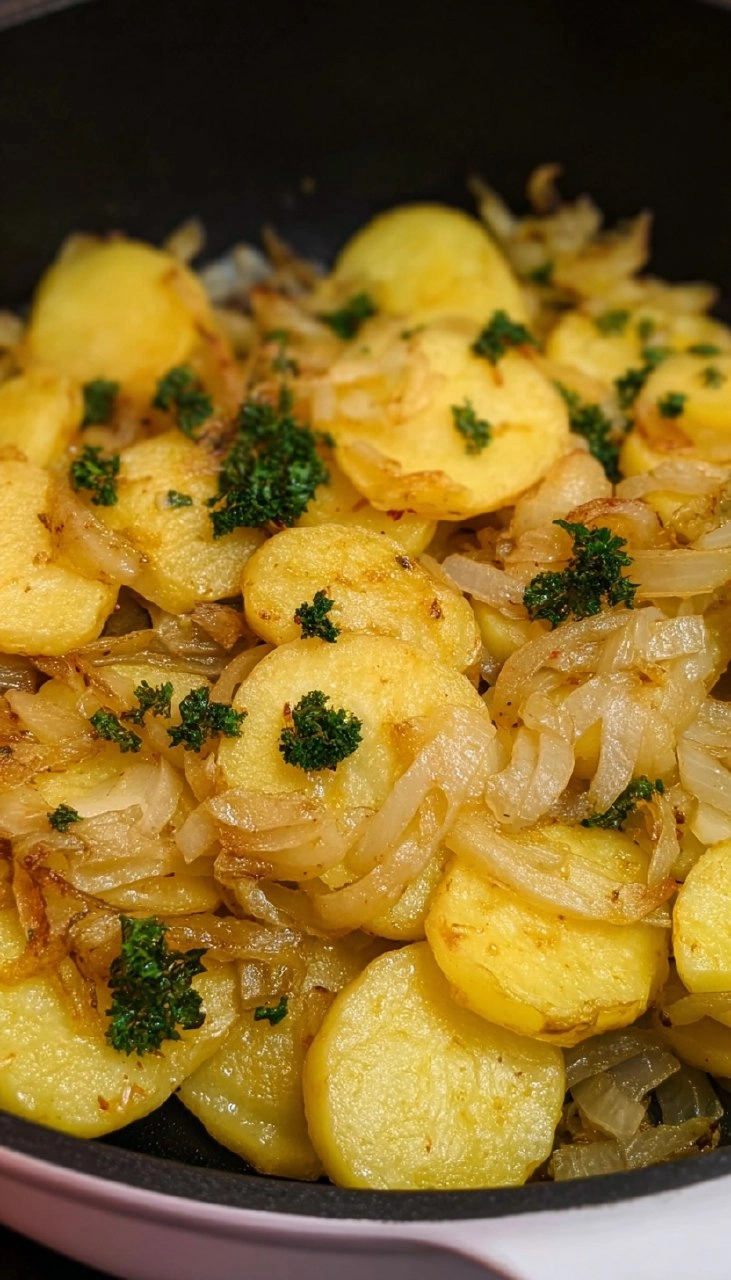 Fried Potatoes and Onions
