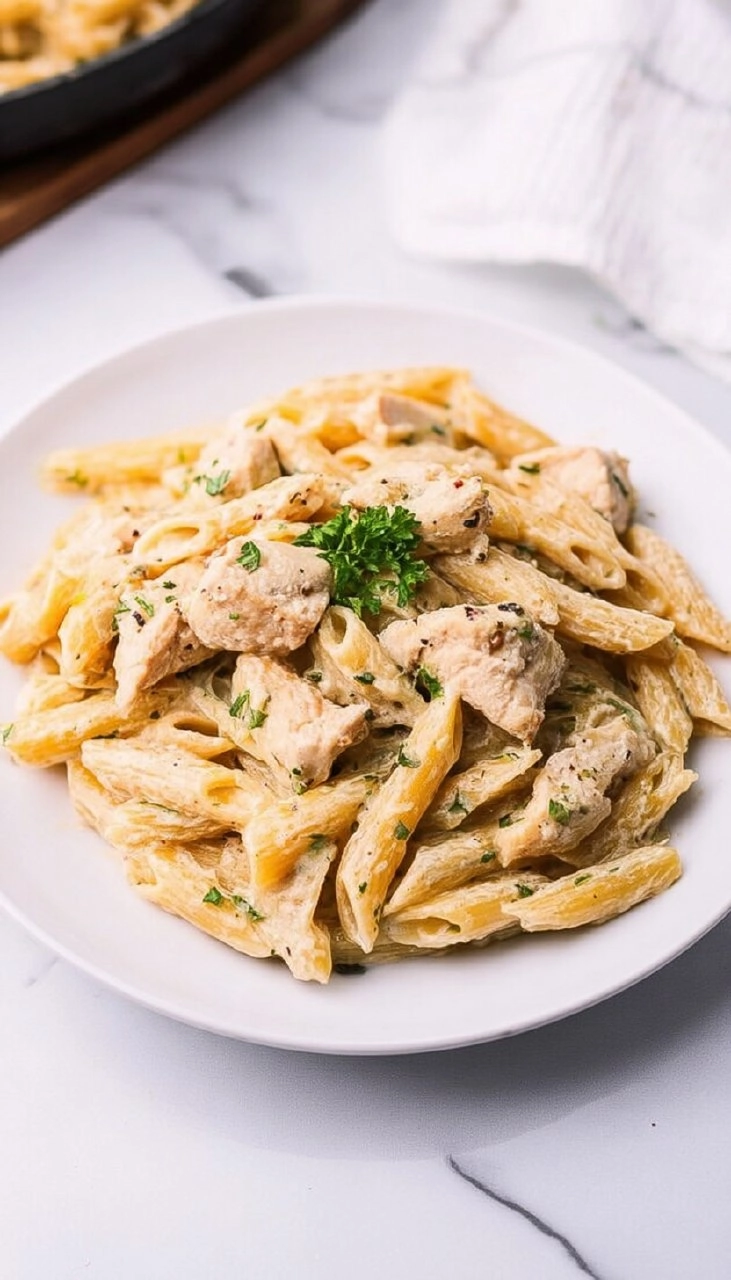 Garlic Chicken Pasta