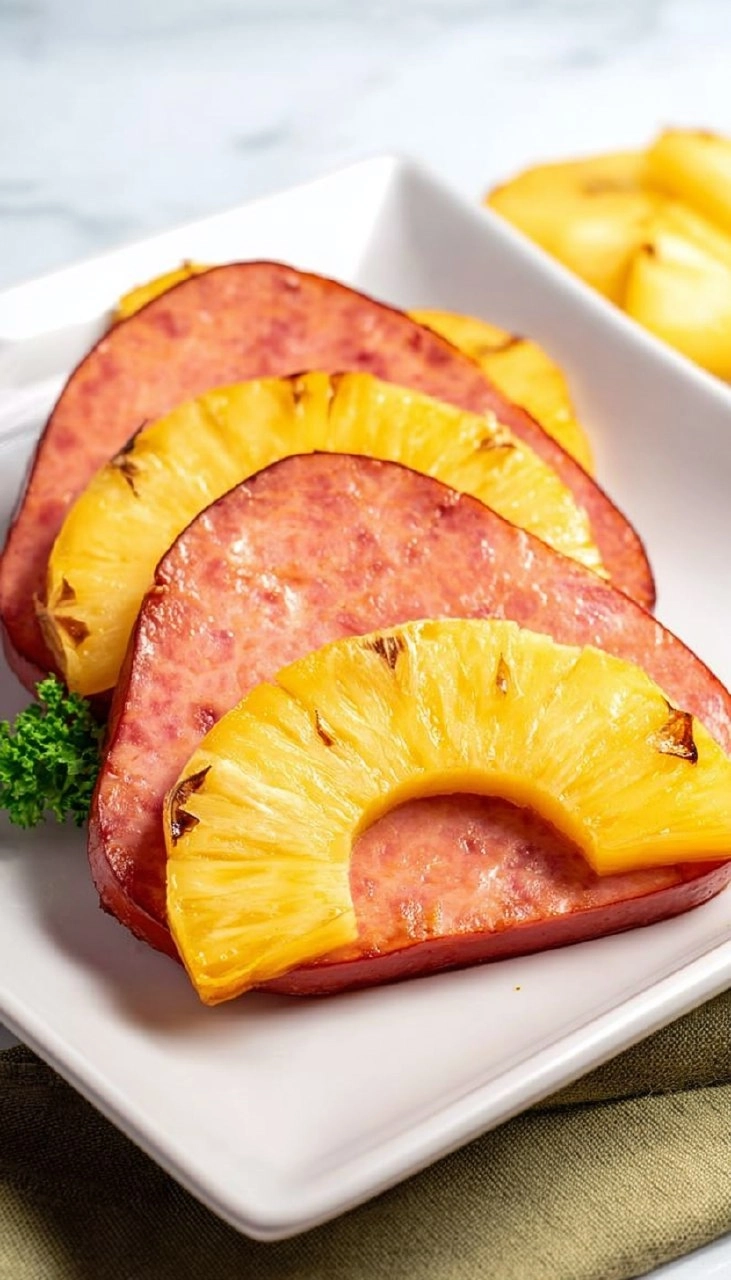 Ham Steak and Pineapple