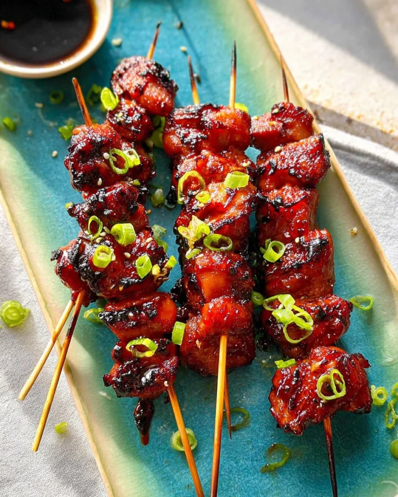 Honey-Garlic-Chicken-Skewers-Recipe