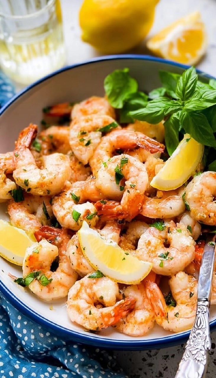 Lemon Garlic Shrimp