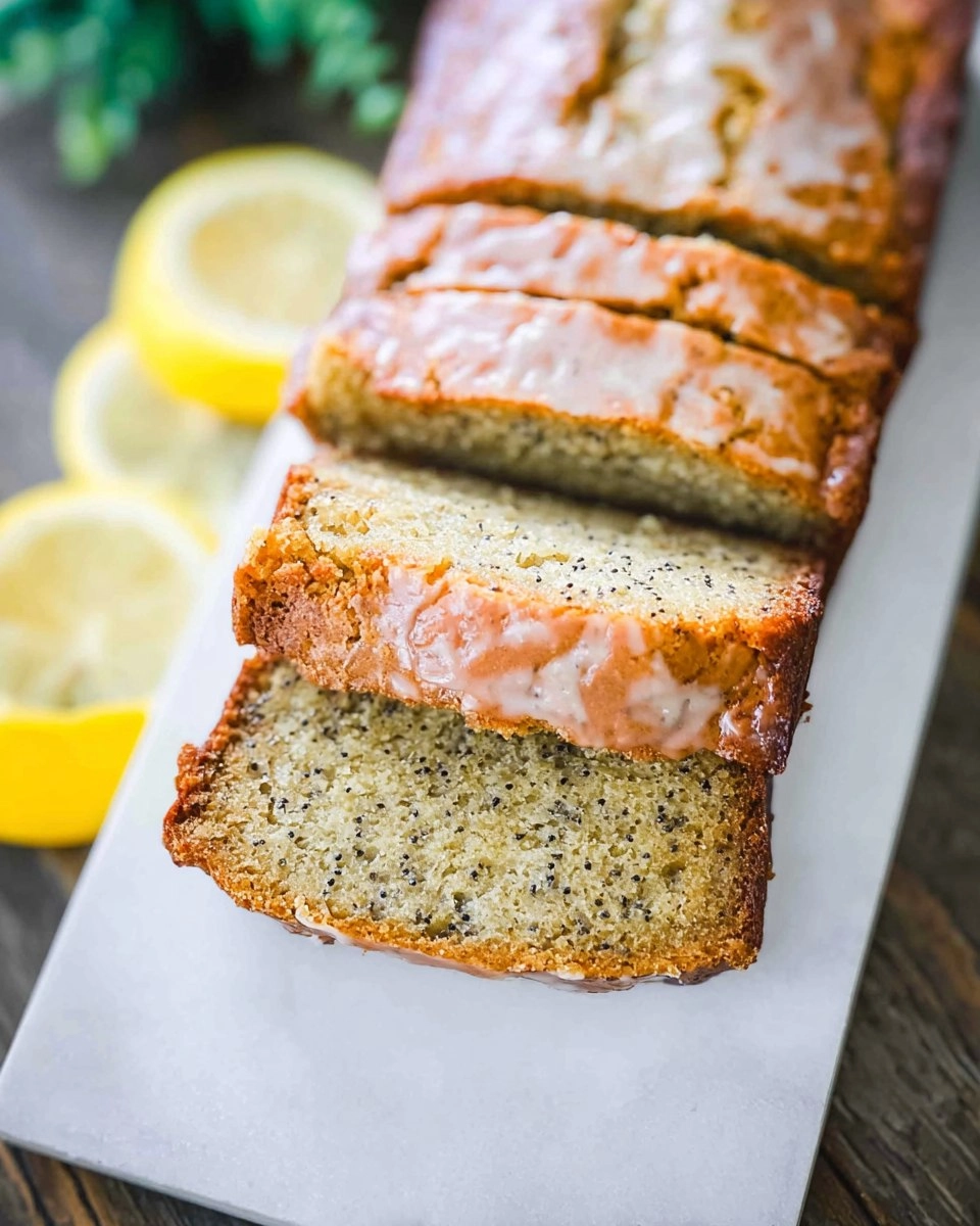 Lemon Poppy Seed Banana Bread