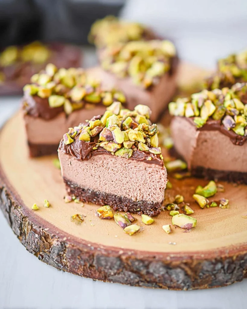 Nutella-Chocolate-Pistachio-Protein-Cheesecake-Recipe
