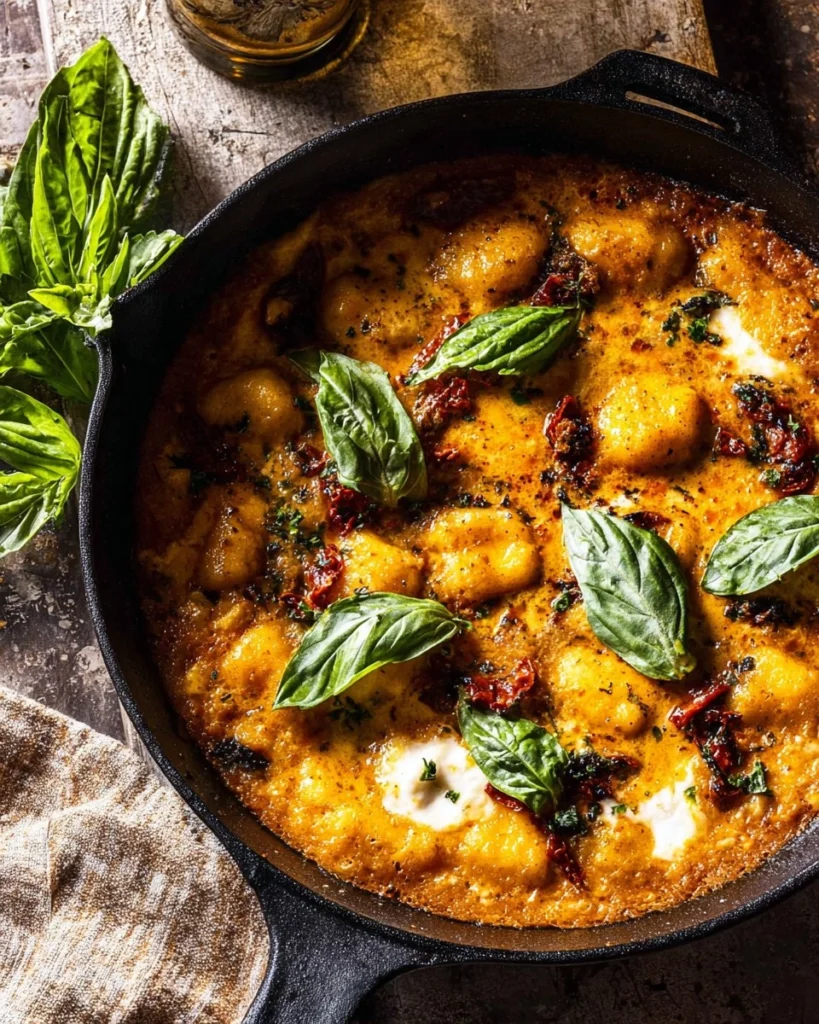 One-Pan-Sun-Dried-Tomato-Ricotta-Gnocchi-Recipe