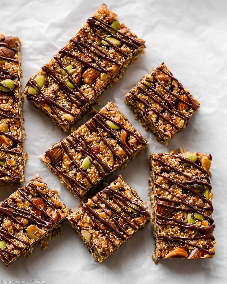 Salted Quinoa Granola Bars