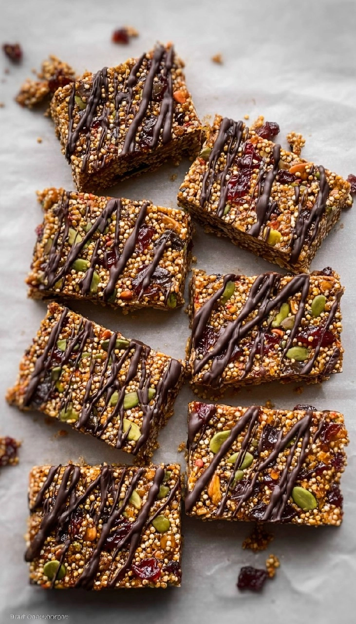 Salted Quinoa Granola Bars