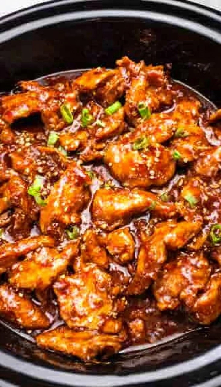 Slow Cooker Honey Garlic Chicken