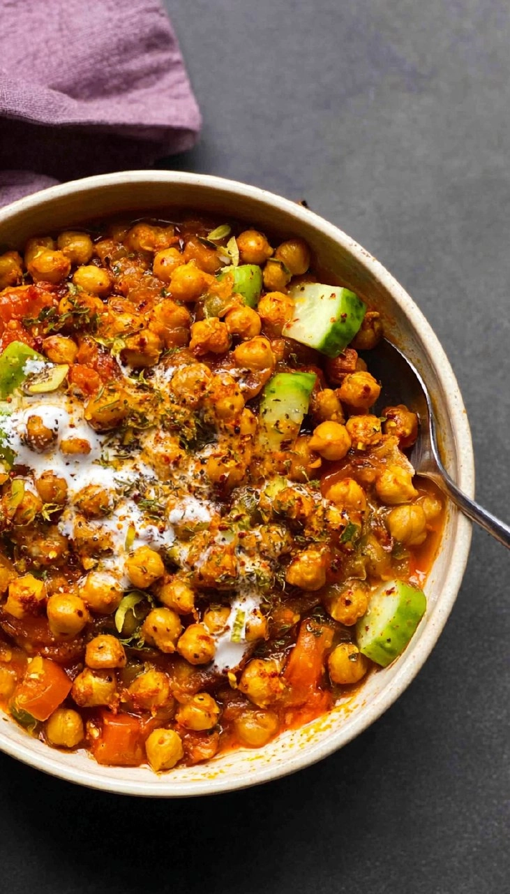 1-Pan Peri-Peri Chickpeas