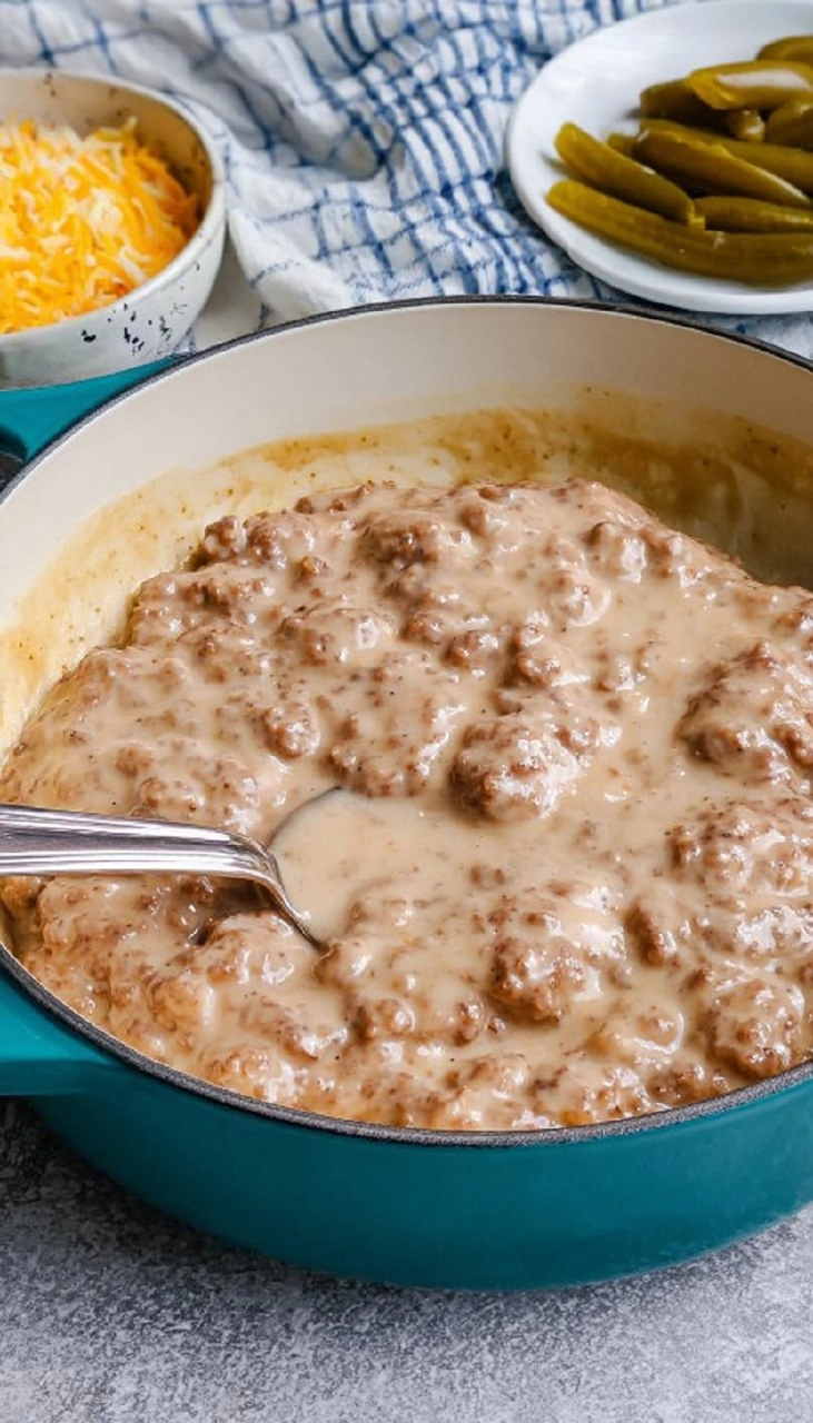 Beef Hamburger Gravy