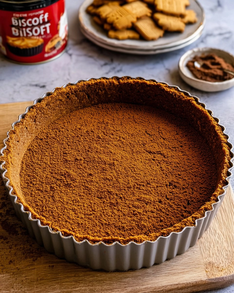 Biscoff Cookie Crust