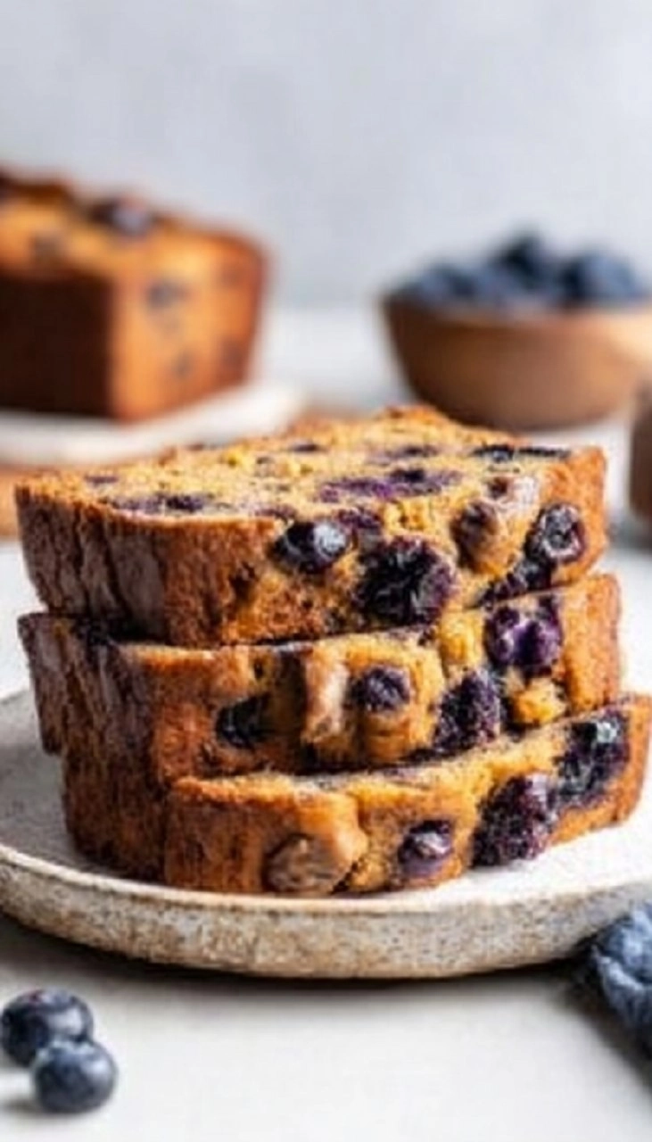 Blueberry Banana Bread
