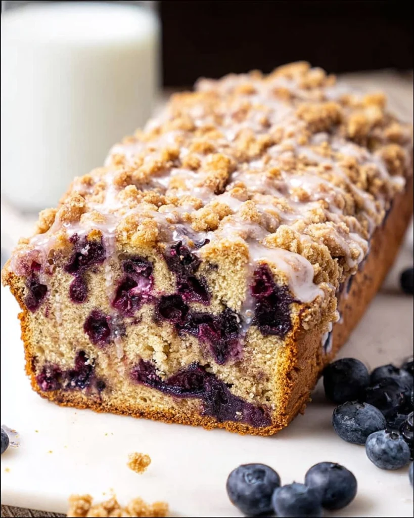 Blueberry-Crumble-Bread-Recipe