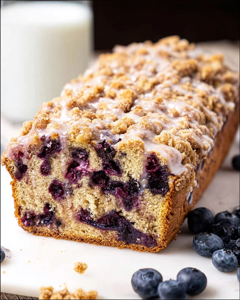 Blueberry Crumble Bread