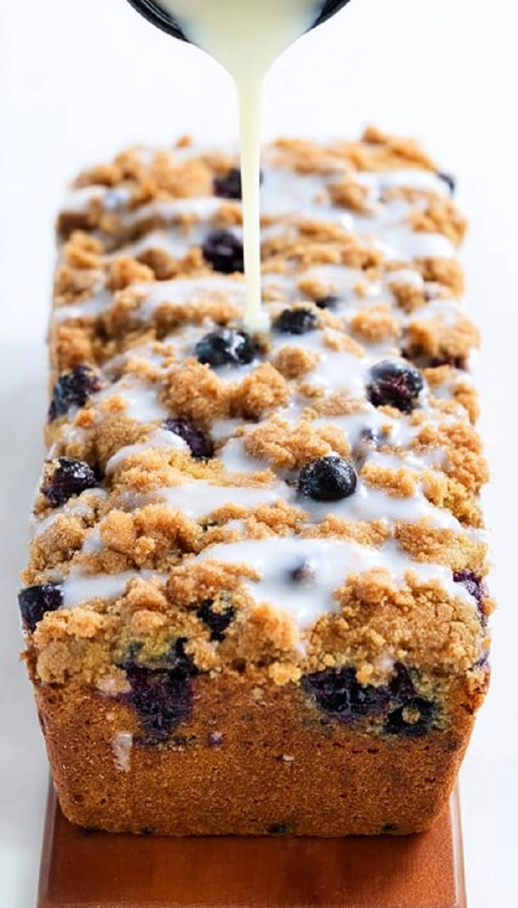 Blueberry Crumble Bread