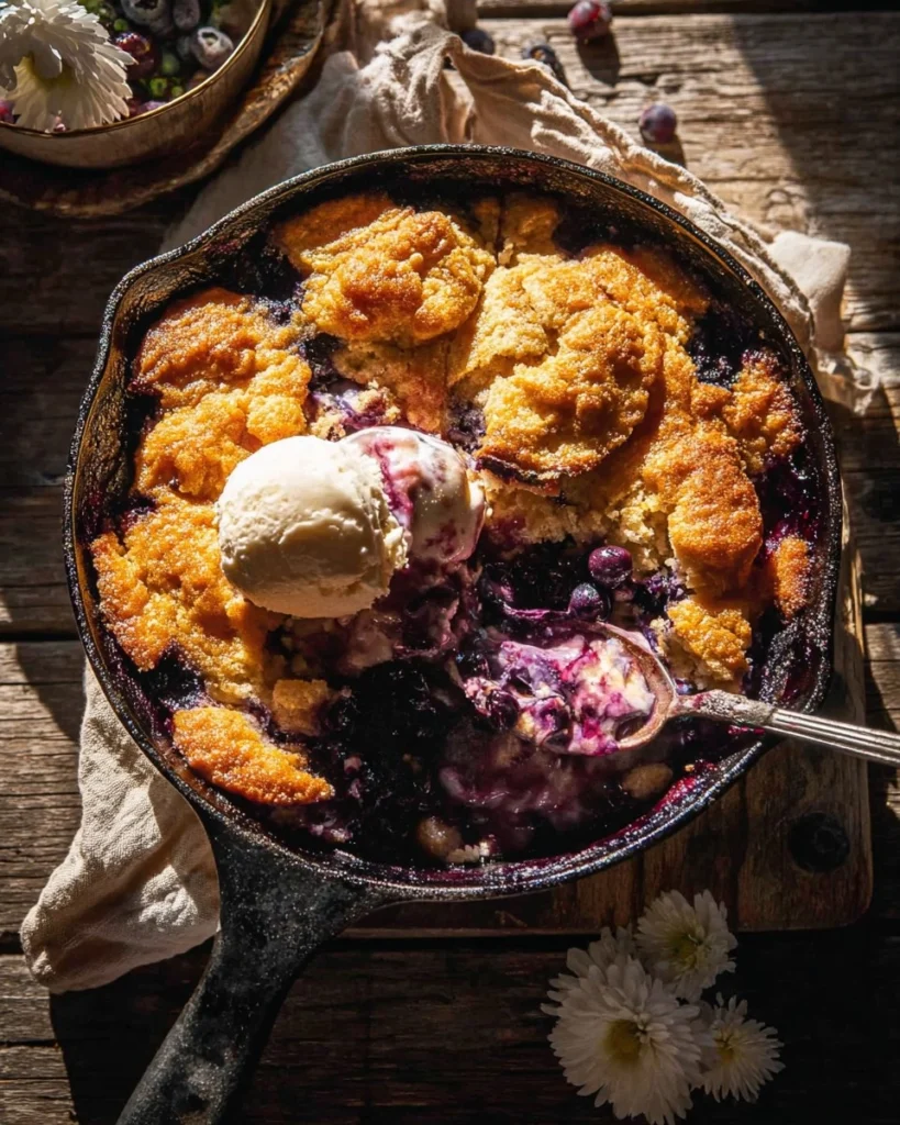 Blueberry-Vanilla-Bean-Cobbler.-Recipe