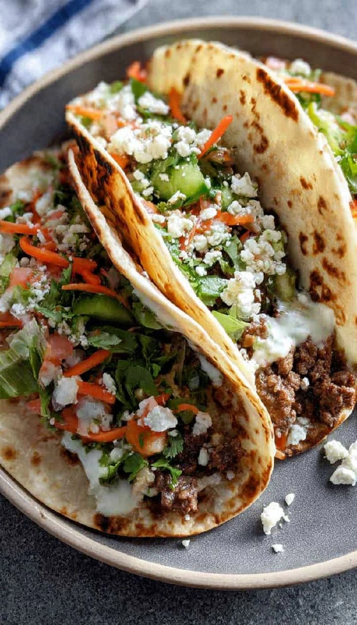 Buffalo Beef Tacos