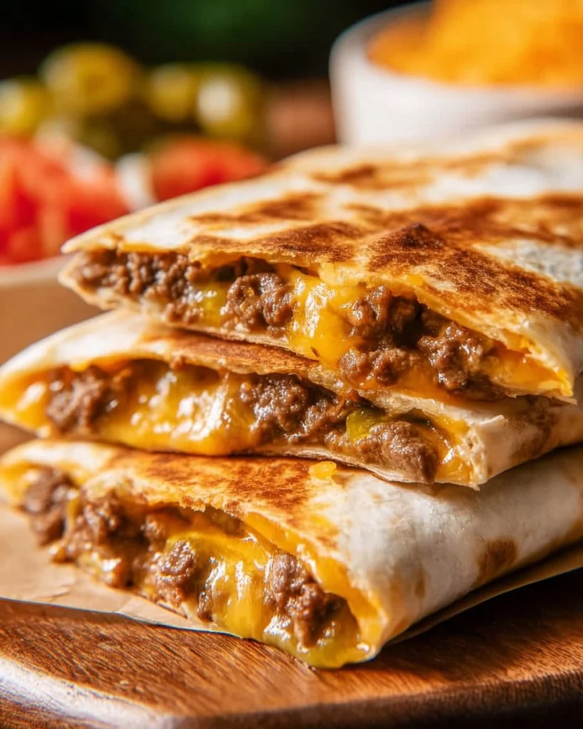 Cheeseburger-Quesadilla-Recipe