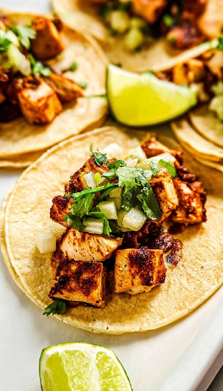 Chipotle Chicken Tacos