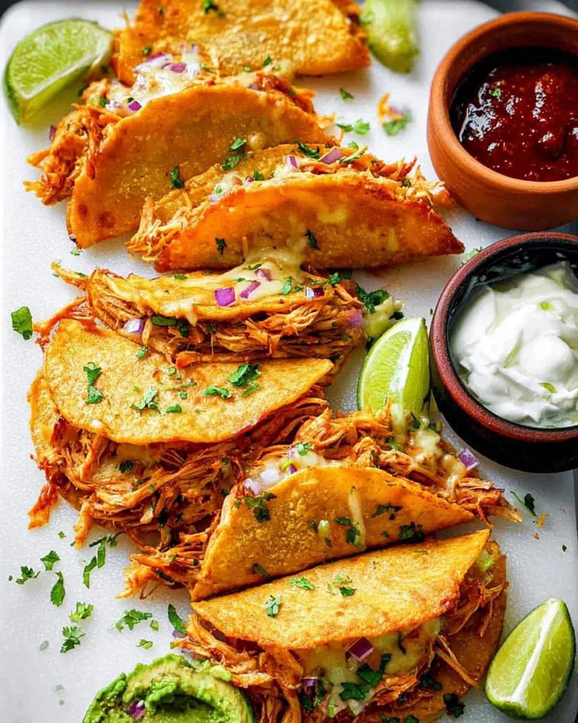 Crispy-Baked-Chicken-Tacos-Recipe