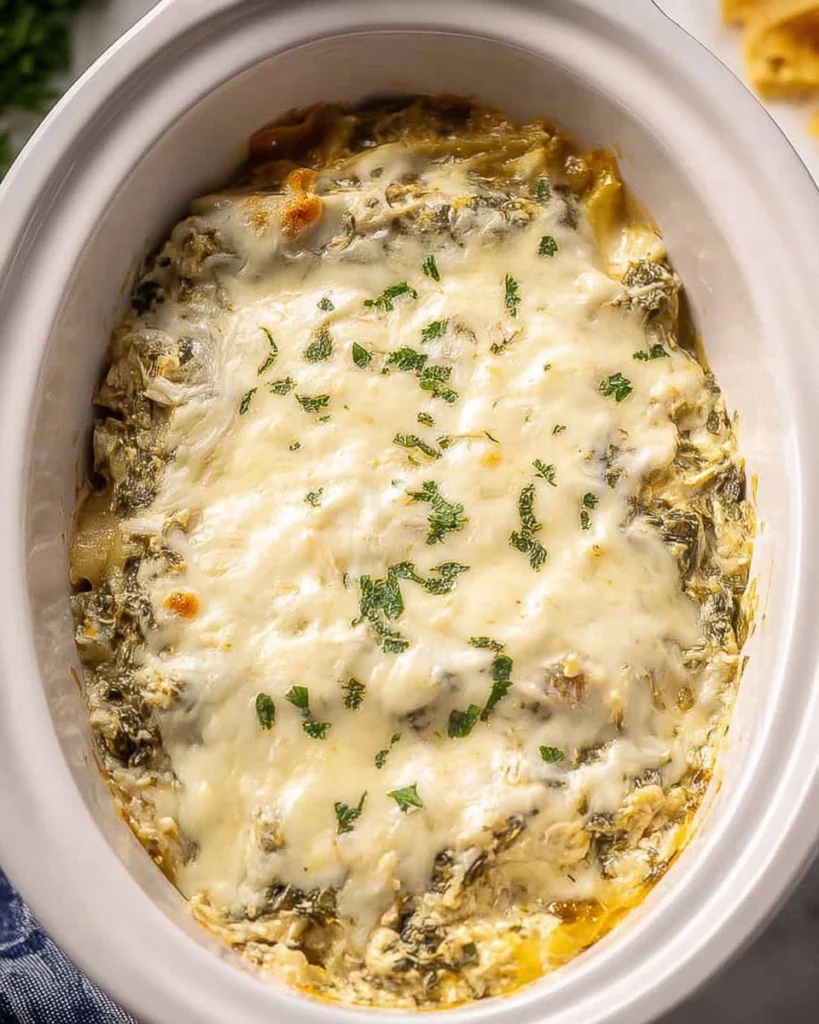 Crockpot-White-Chicken-Lasagna-Recipe