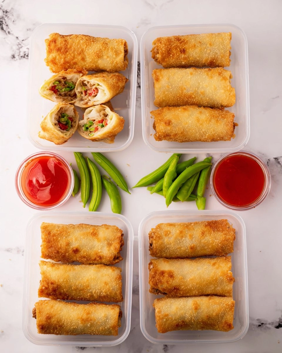 Egg Roll Lunchbox Idea