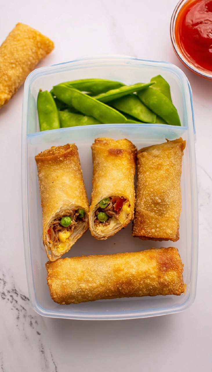 Egg Roll Lunchbox Idea