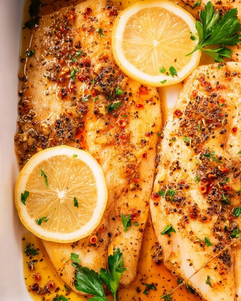 Garlic-Butter-Baked-Tilapia-Recipe