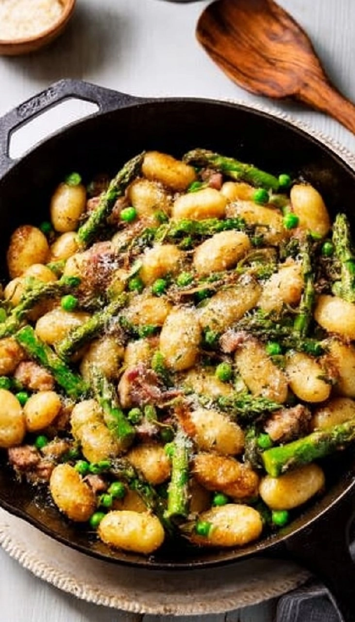 Gnocchi with Spring Vegetables