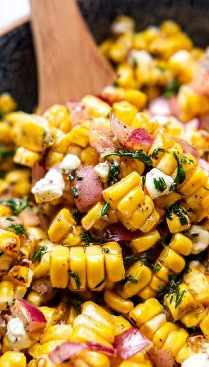 Grilled Corn Salad
