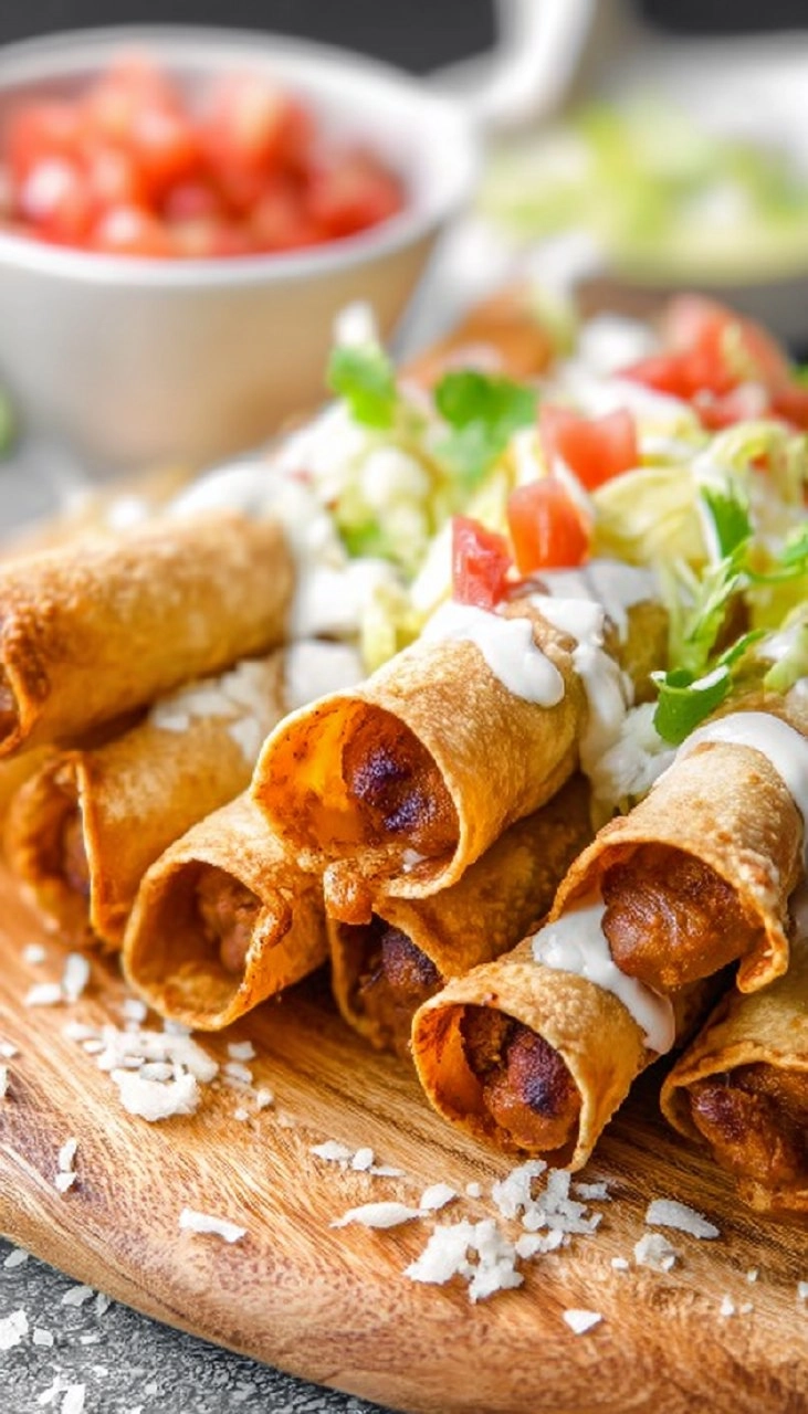 Homemade Taquitos