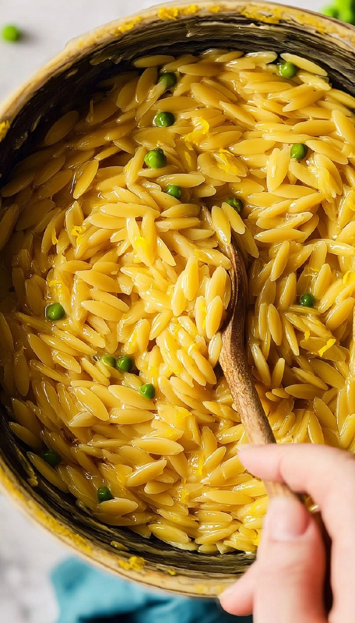 Lemon Orzo